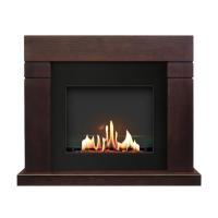 Биокамин в портале SteelHeat Tobi, стекло