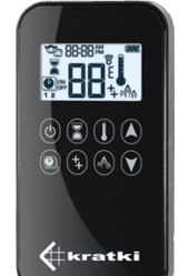 Газовая топка Kratki LEO/P/76/62/G31/37MBAR, баллонный газ