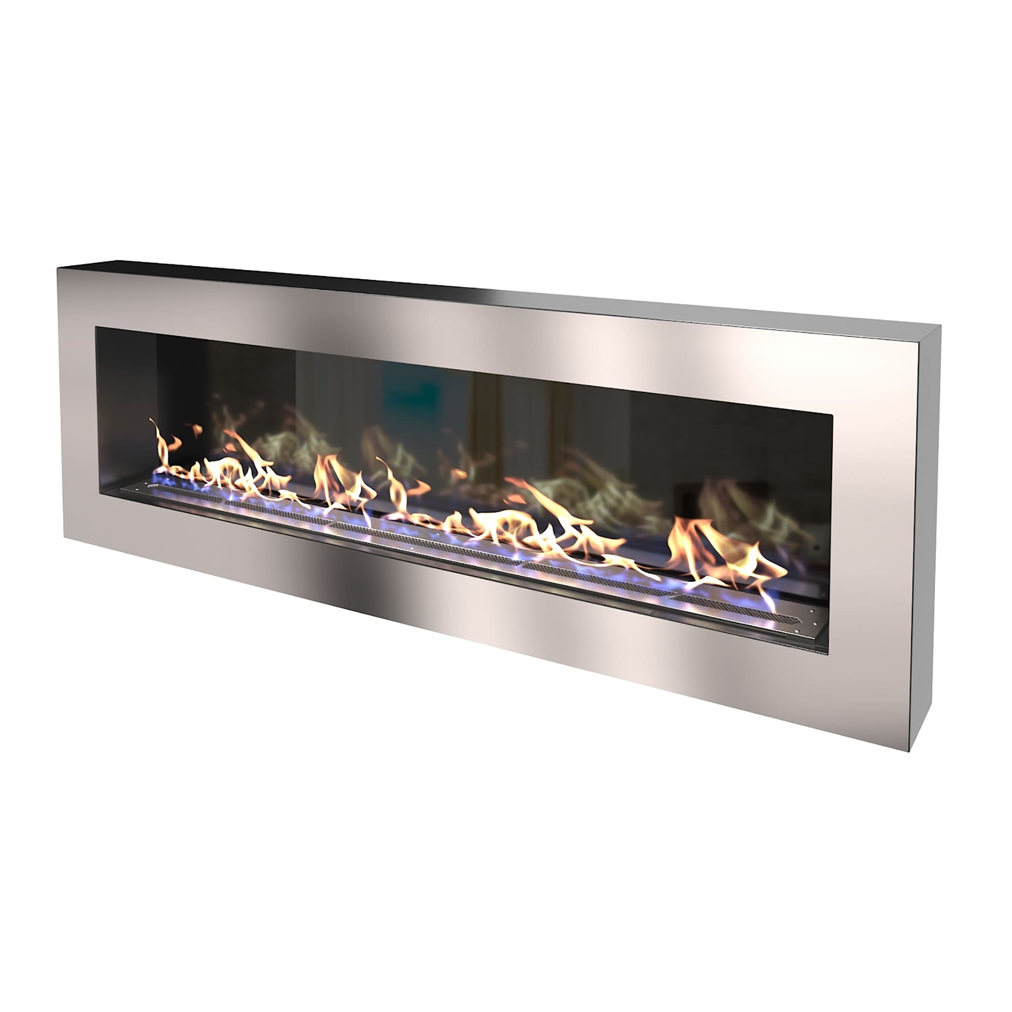 Биокамин "Русский огонь" Хай-тек 1500N настенный с защитным и декоративным стеклом по цене 66 250 руб.