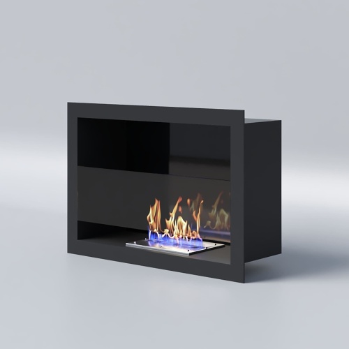 Биокамин "Русский огонь" Лайт 460V встраиваемый с защитным и декоративным стеклом