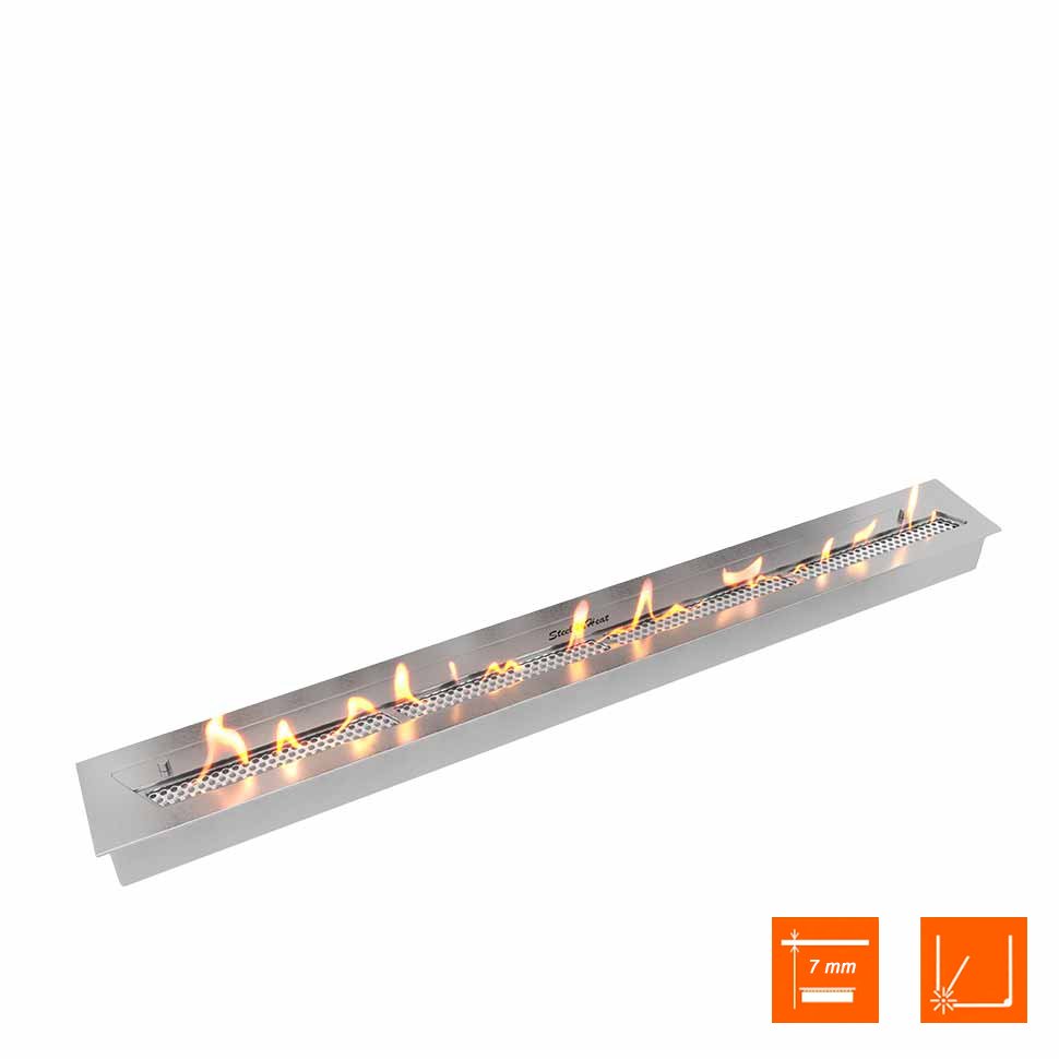 Биокамин SteelHeat WALL ONE 1200 LITE черный, стемалит по цене 47 250 руб.