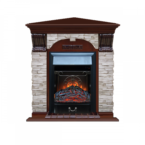 Арочный Мисхор угловой (красное дерево)+Majestic Black