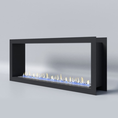 Биокамин "Русский огонь" Честер Сквозной 1200 встраиваемый по цене 39 800 руб.