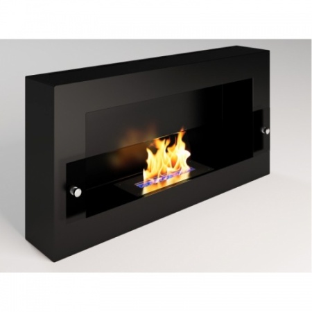 Биокамин Window Fat Glass black по цене 33 900 руб.