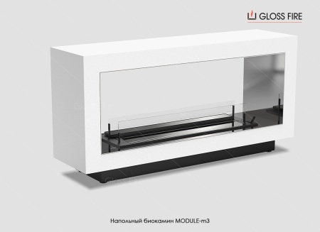 Напольный биокамин Module-m3 по цене 134 300 руб.