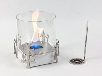 Настольный биокамин Lux Fire Зодиак "Весы" Белый