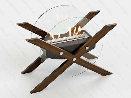 Напольный биокамин Lux Fire "Робинзон" по цене 53 680 руб.