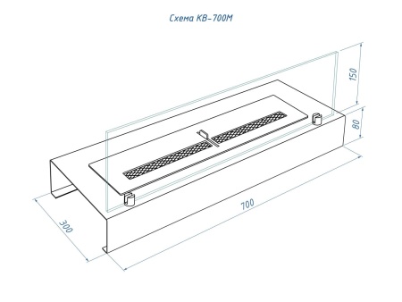 Каминная вставка Lux Fire 700 M по цене 40 777 руб.