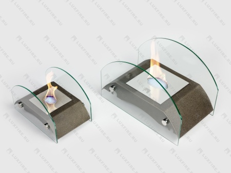Настольный биокамин Lux Fire "Мост" S (бронза) по цене 12 342 руб.