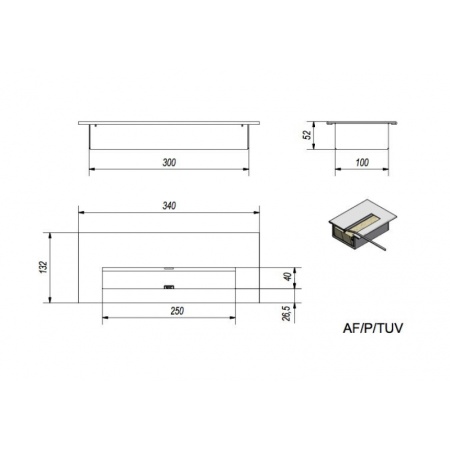 Биокамин Kratki AF-PRO SREBRNY по цене 