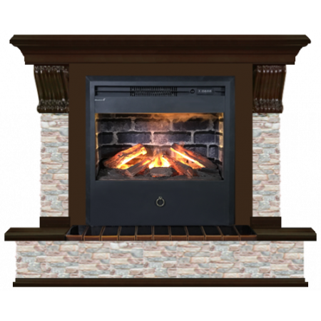 Панорама грот цветной (темный дуб)+Samba 3D