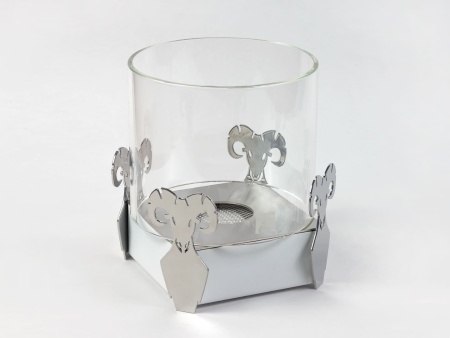 Настольный биокамин Lux Fire Зодиак "Овен" Белый по цене 15 000 руб.