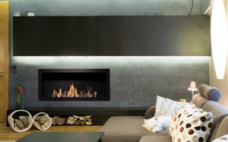 Встраиваемый дизайнерский биокамин Slimline Firebox 1350FB по цене 250 500 руб.